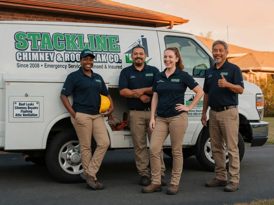 Chimney flashing repair company in Mount Pleasant, WI
